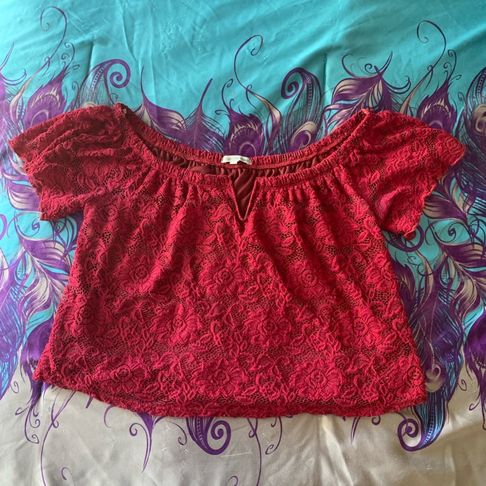 Off the shoulder top